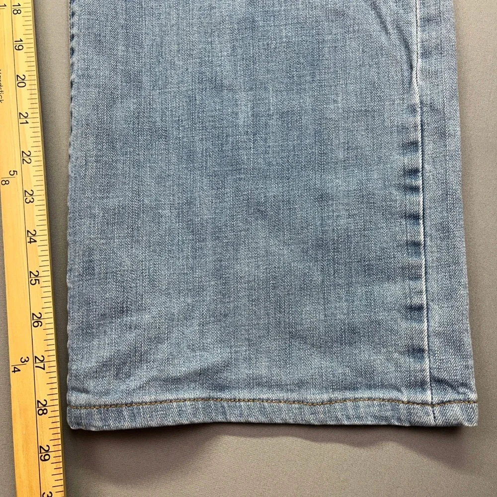 Jos A Bank Reserve Relaxed Fit Jeans Light Wash Denim Sz 42 Retro Grunge Wide‎